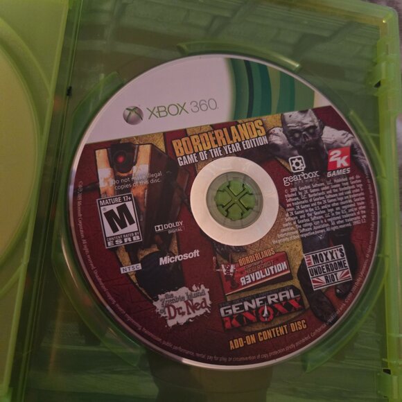 Xbox 360 Game; Borderlands Game of the Year Edition - Picture 3 of 8